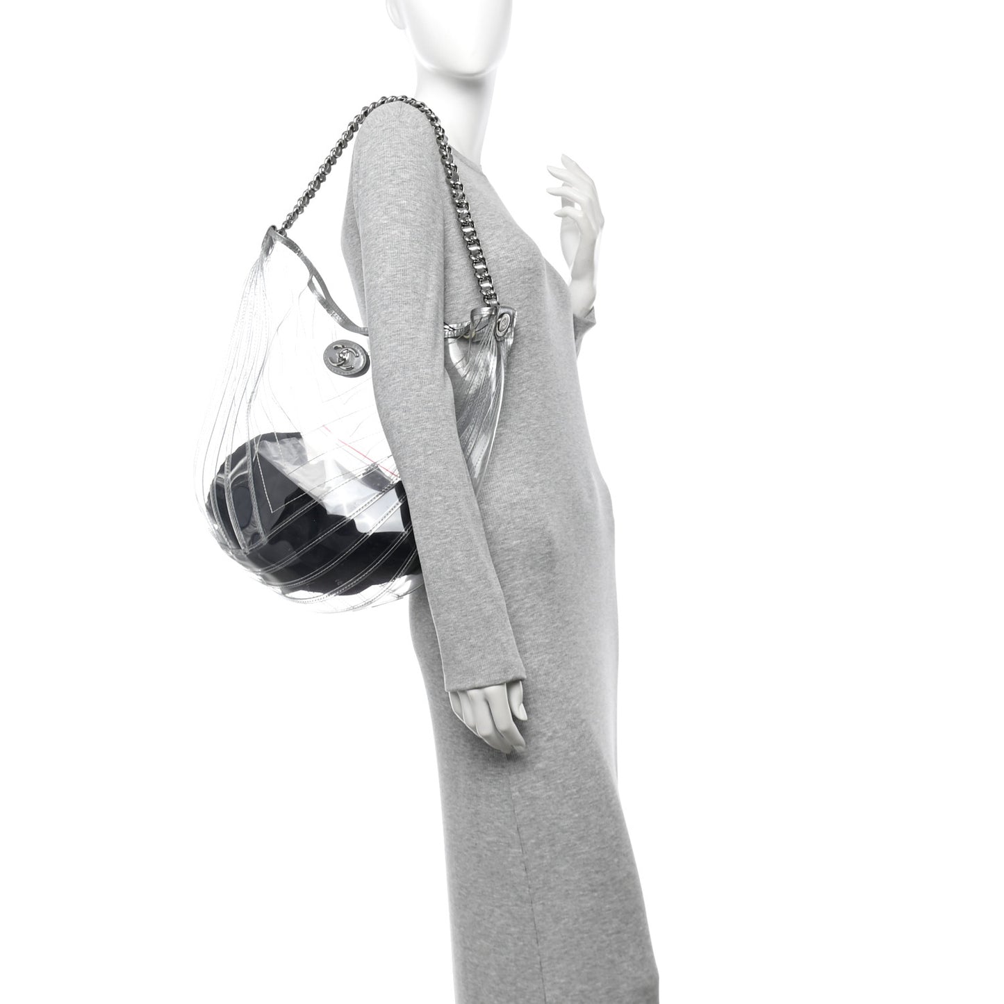 PVC Hobo Transparent