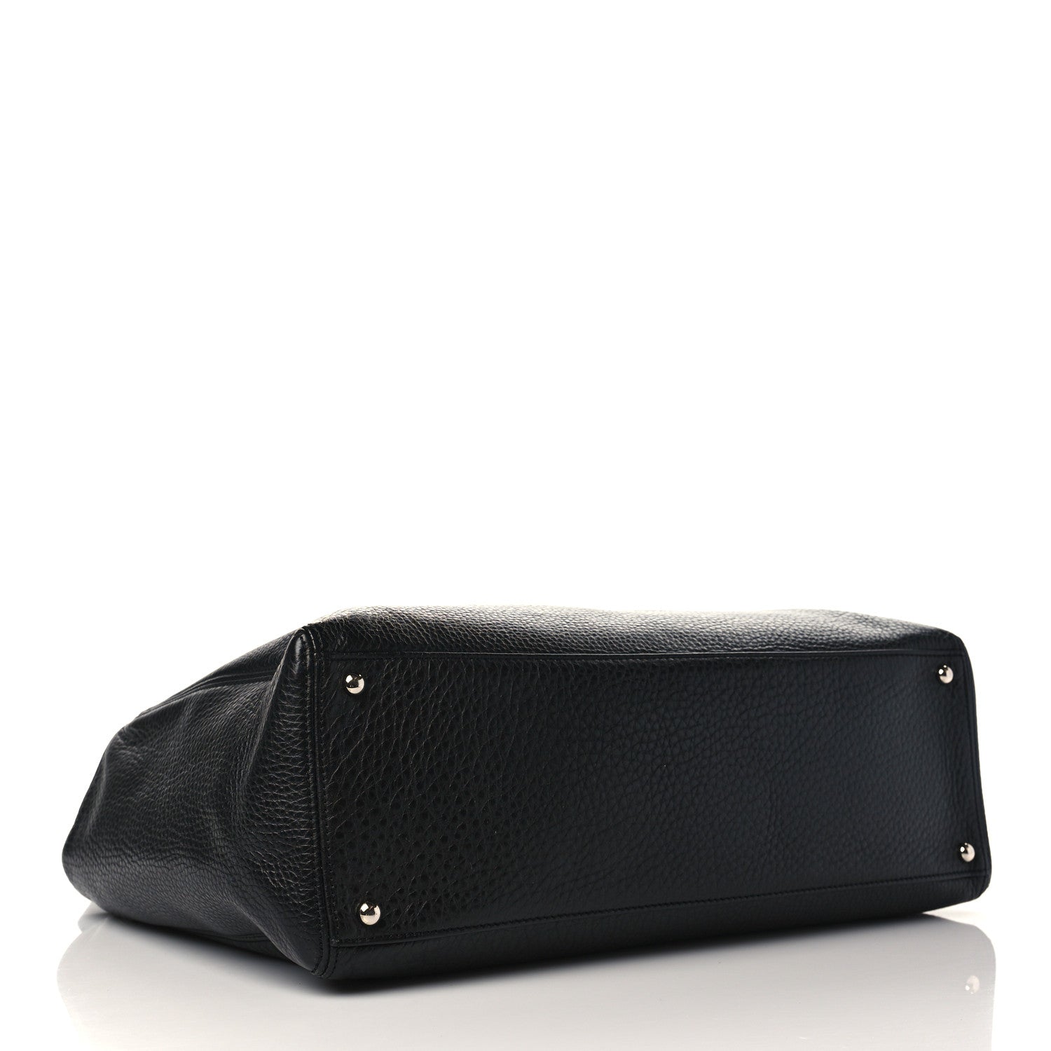 Chanel Deerskin Cerf Executive Shopper Tote Black 4 of 10