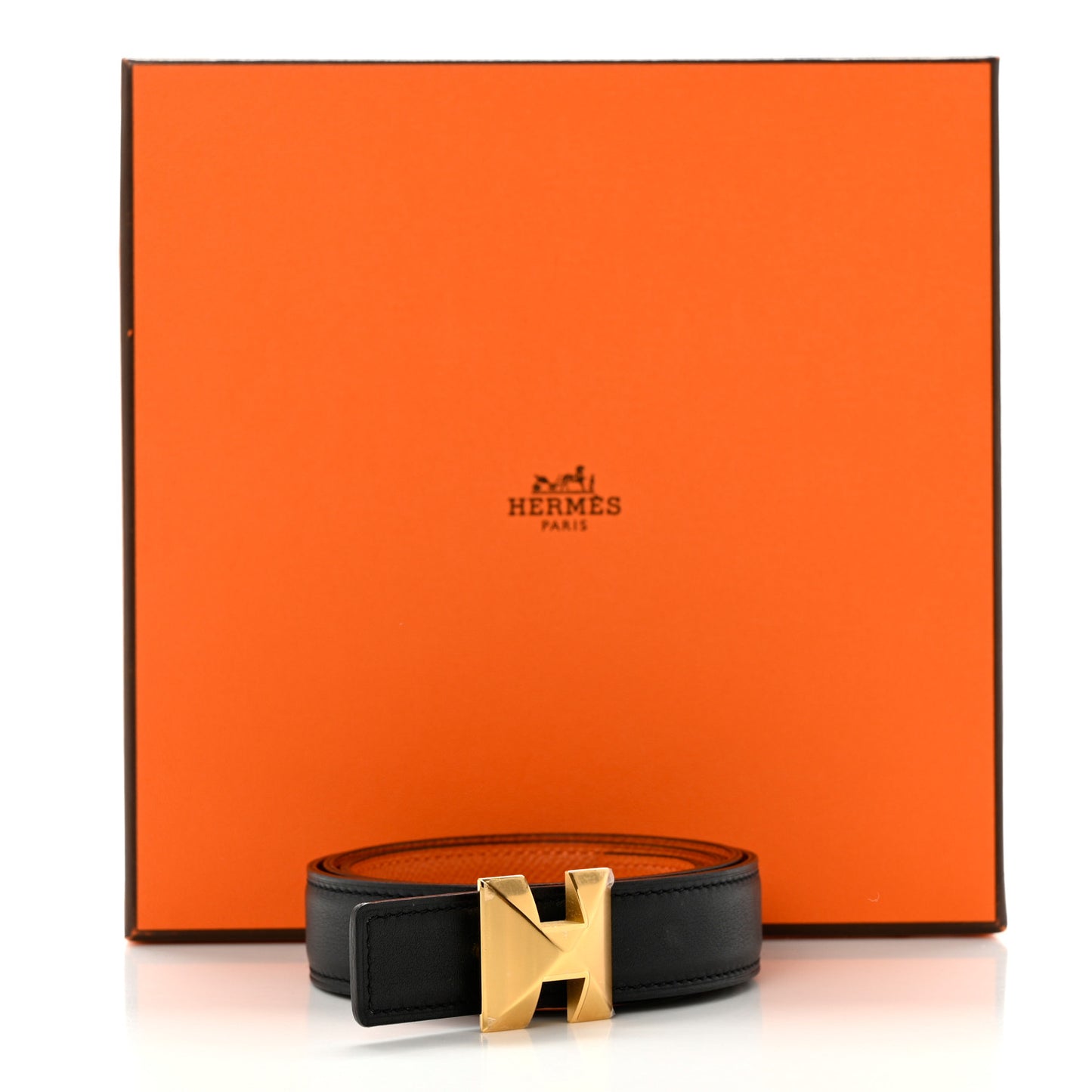 Swift Epsom 24mm Medor H Belt 80 32 Orange Black