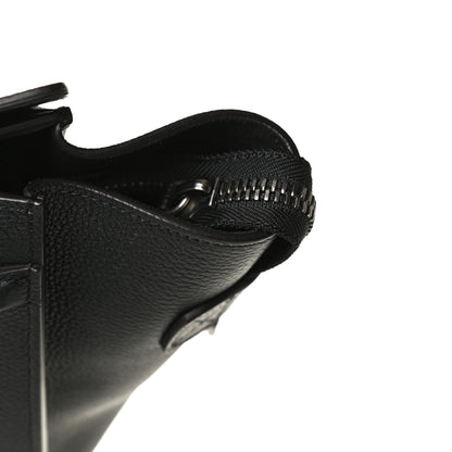 Celine Drummed Calfskin Micro Luggage Black 14 of 16