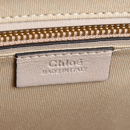 Chloe Goatskin Suede Medium Pixie Bag Abstract White 6 of 7