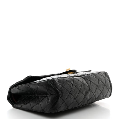 Chanel Aged Calfskin Quilted 2.55 Reissue 226 Flap Black 4 of 10