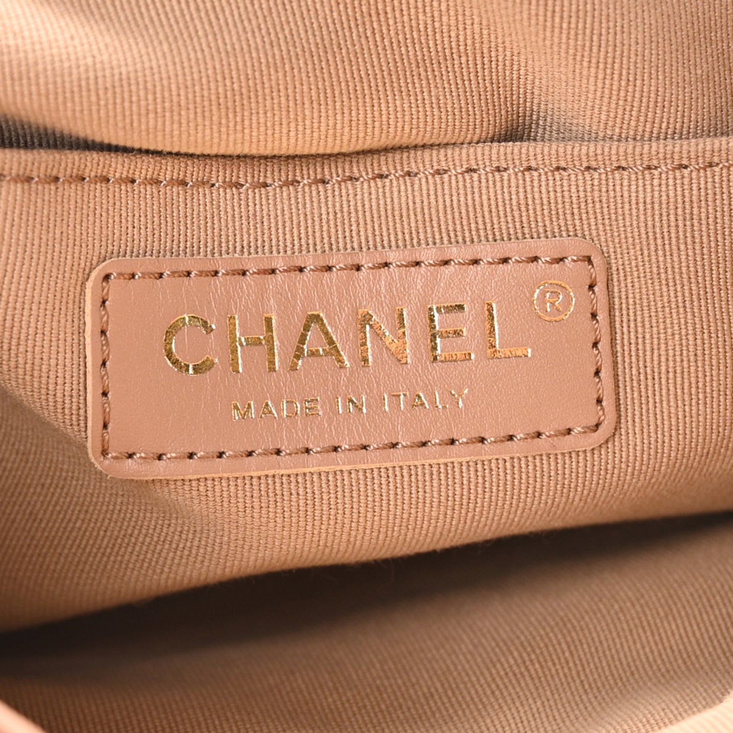 Chanel Wool Tweed Elegant Backpack Pink Brown 6 of 10
