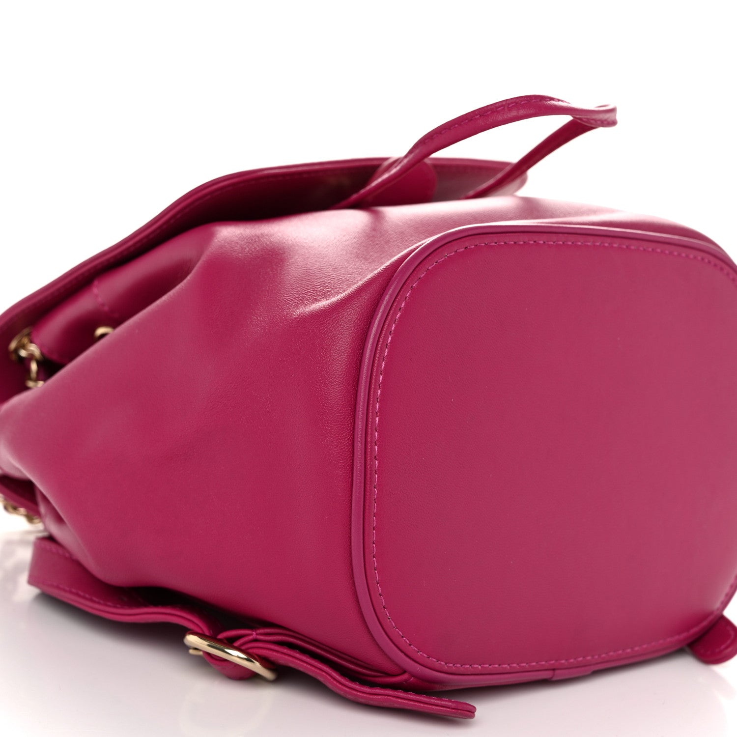 Chanel Lambskin CC Mania Backpack Pink 9 of 10