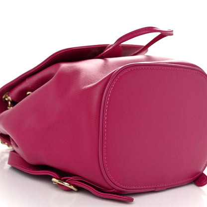 Chanel Lambskin CC Mania Backpack Pink 9 of 10