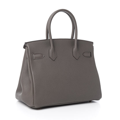 Hermes Togo Birkin 30 Etain 3 of 32