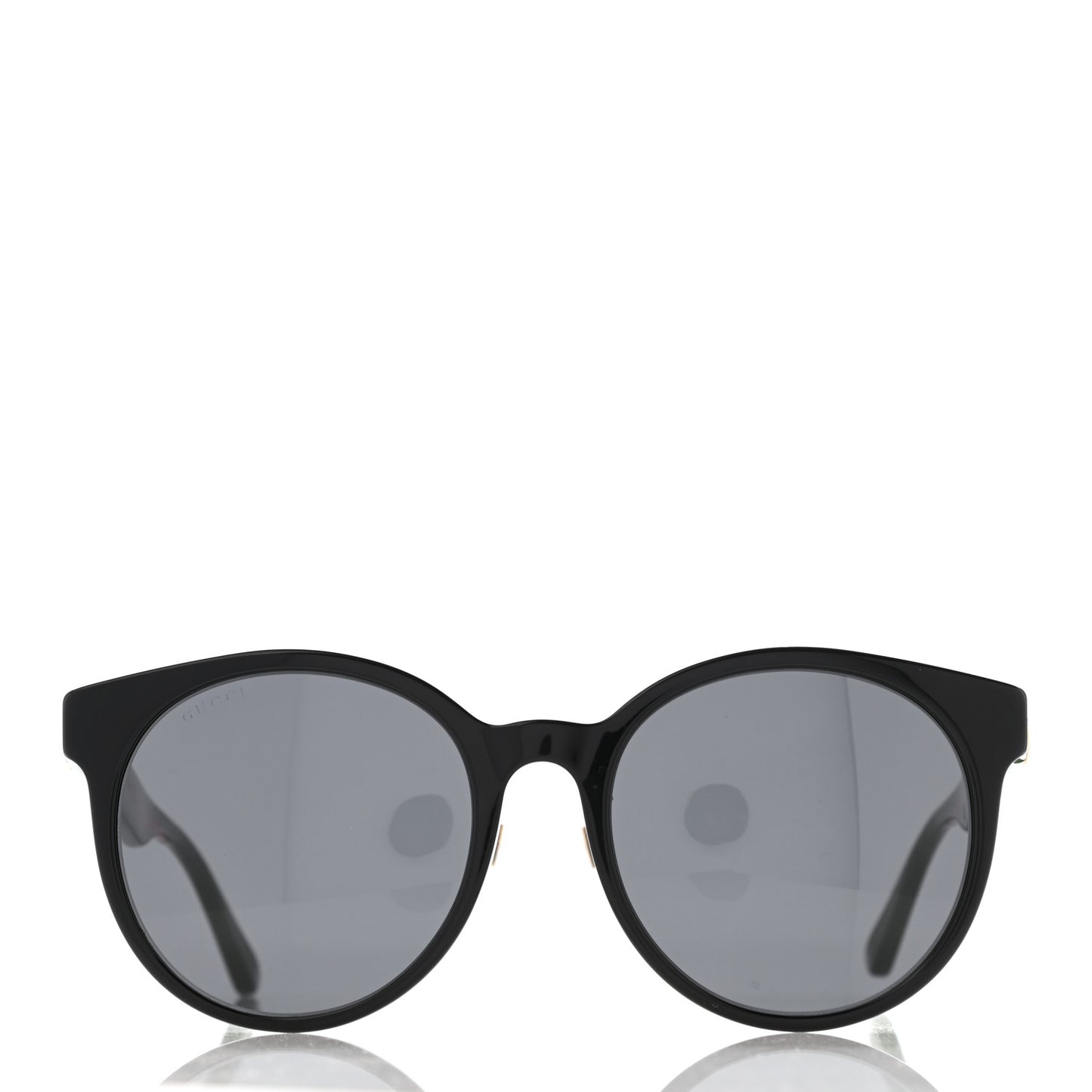 Acetate GG Web Round Eye Sunglasses GG0854SK Black