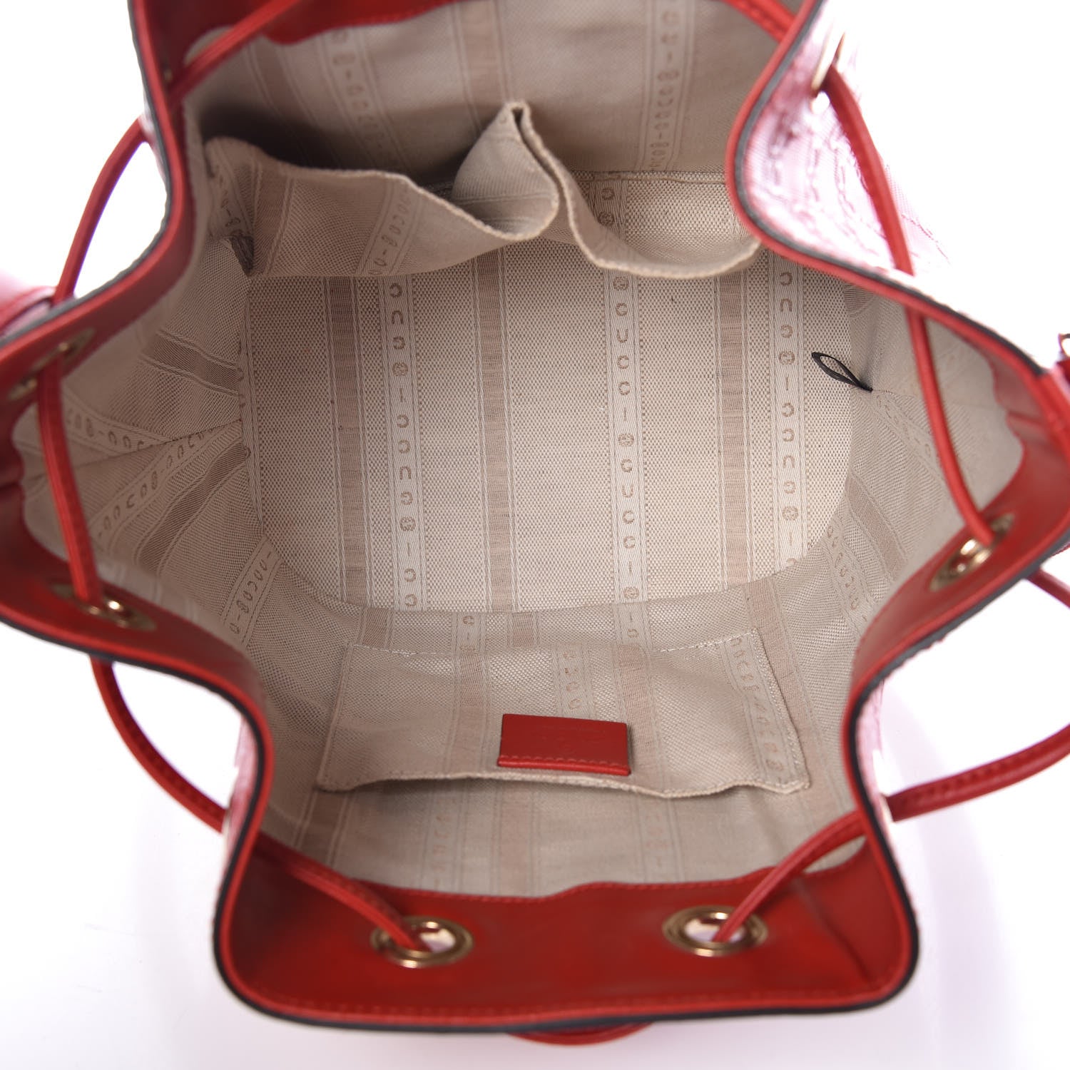 MCM Visetos Medium Stark Backpack Cognac 13 of 17