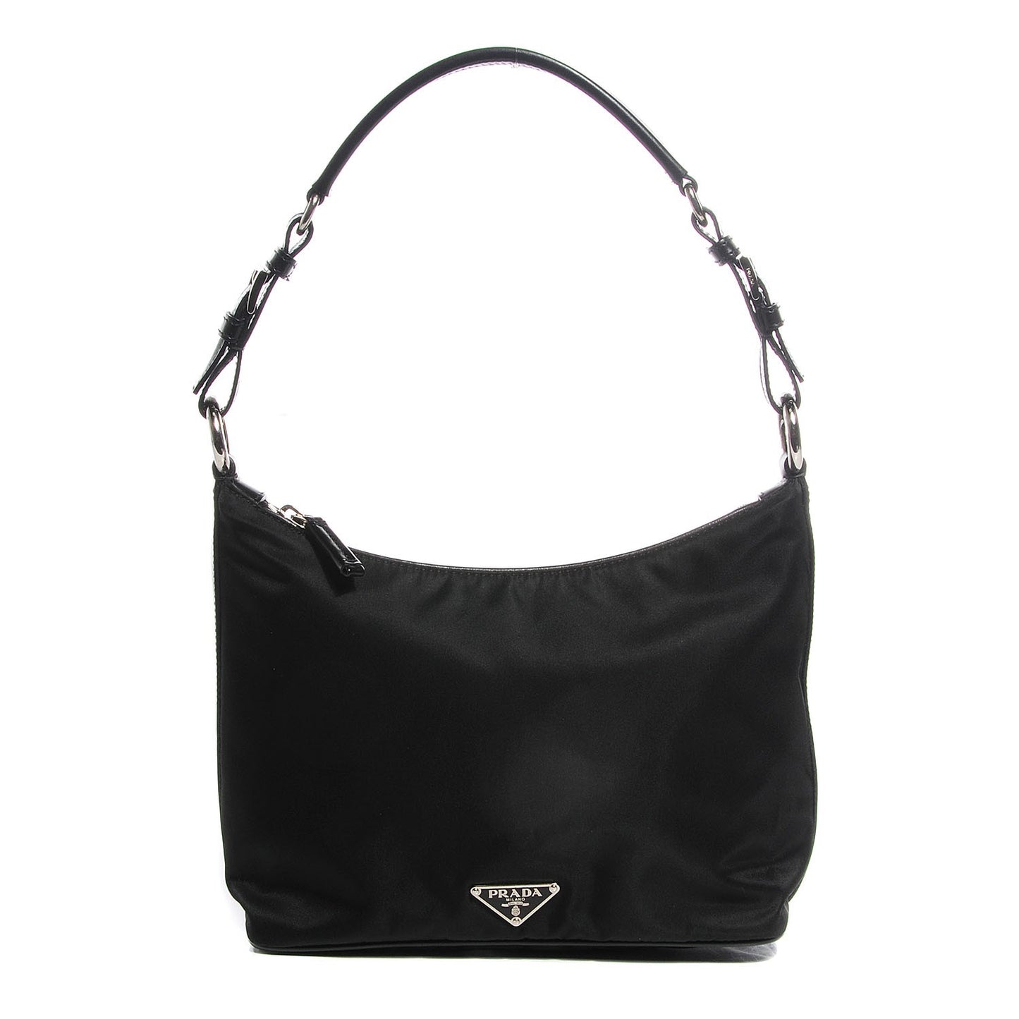 Tessuto Nylon Shoulder Bag Nero Black