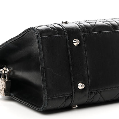 Christian Dior Lambskin Cannage Soft Lady Dior East West Black 6 of 10