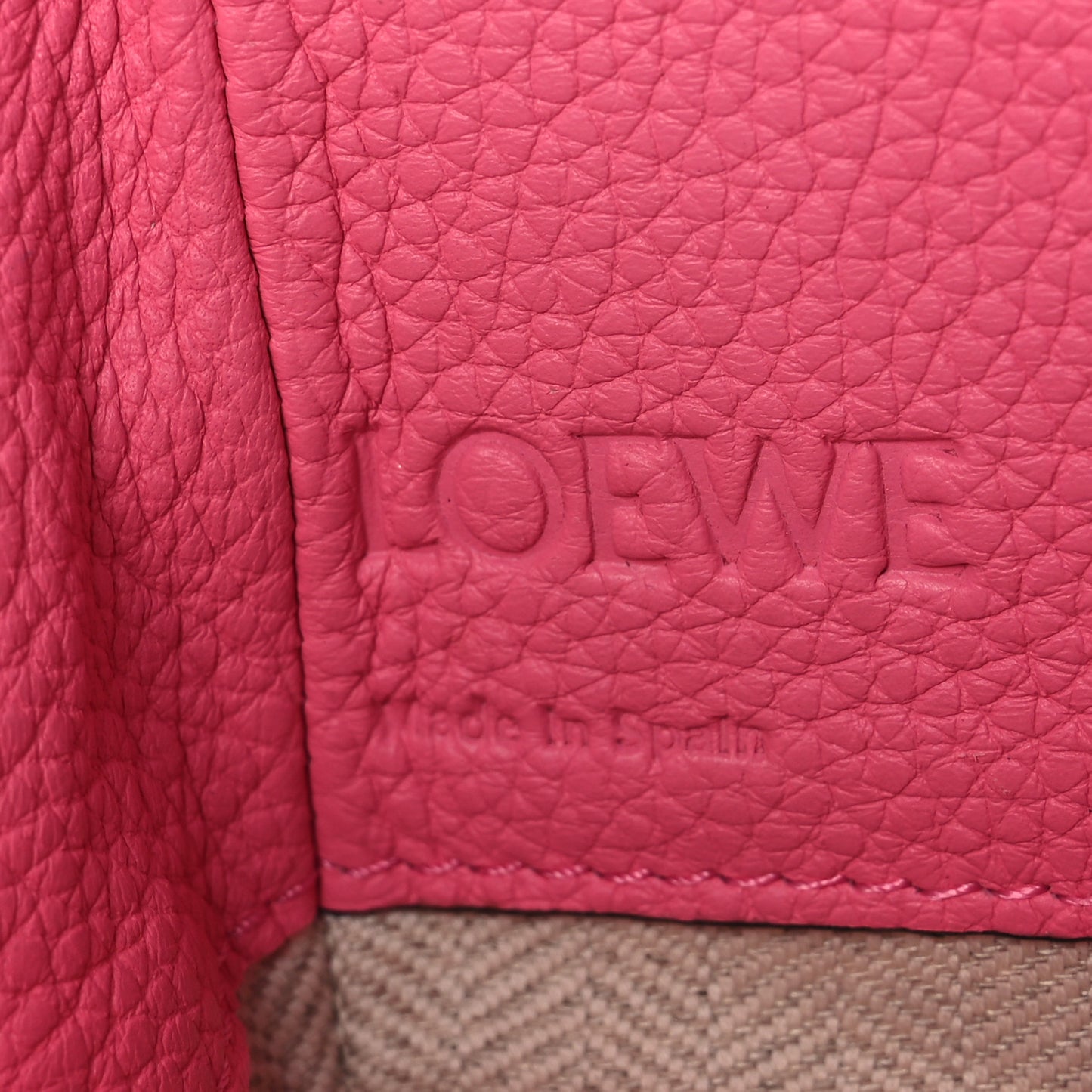 Calfskin Mini Hammock Shoulder Bag Pink