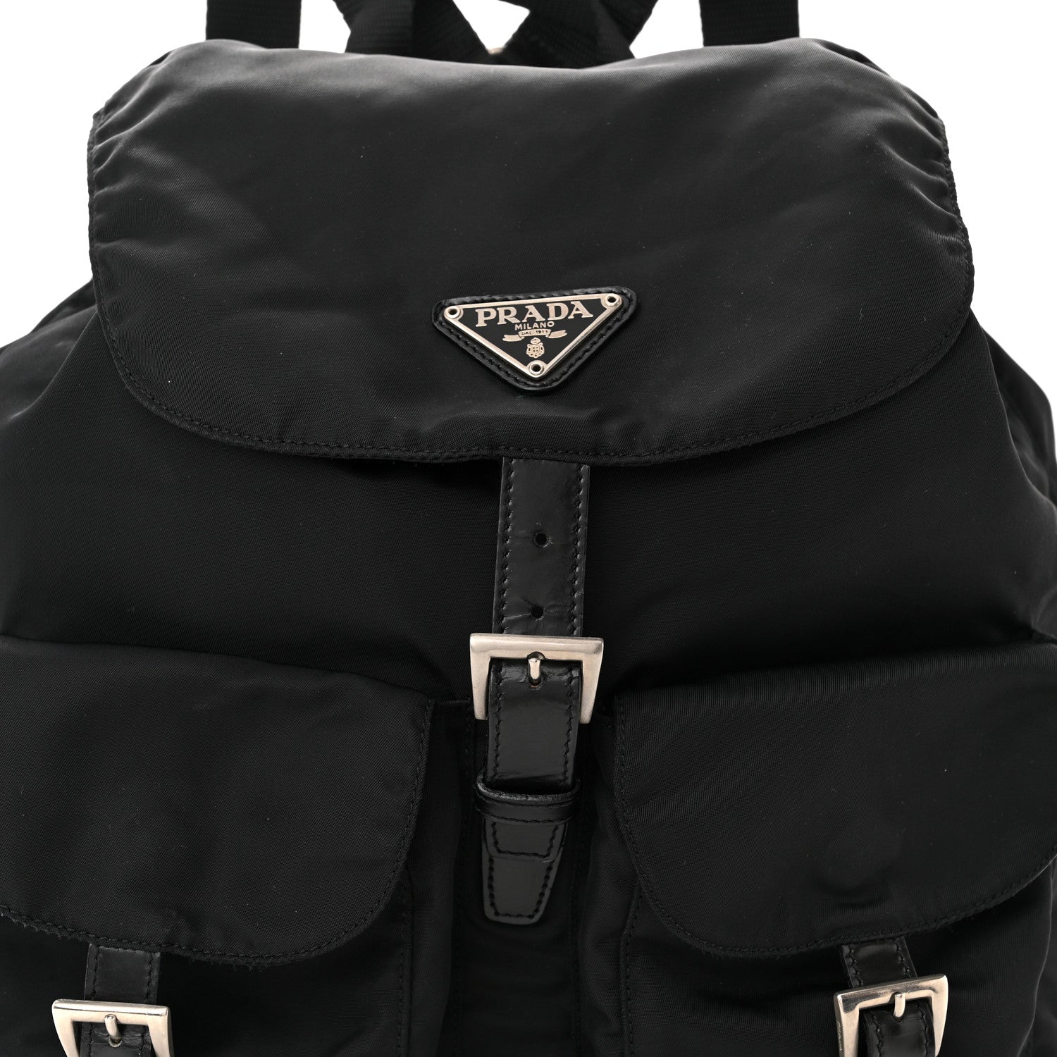 Prada Nylon Vela Large Backpack Black 8 of 13