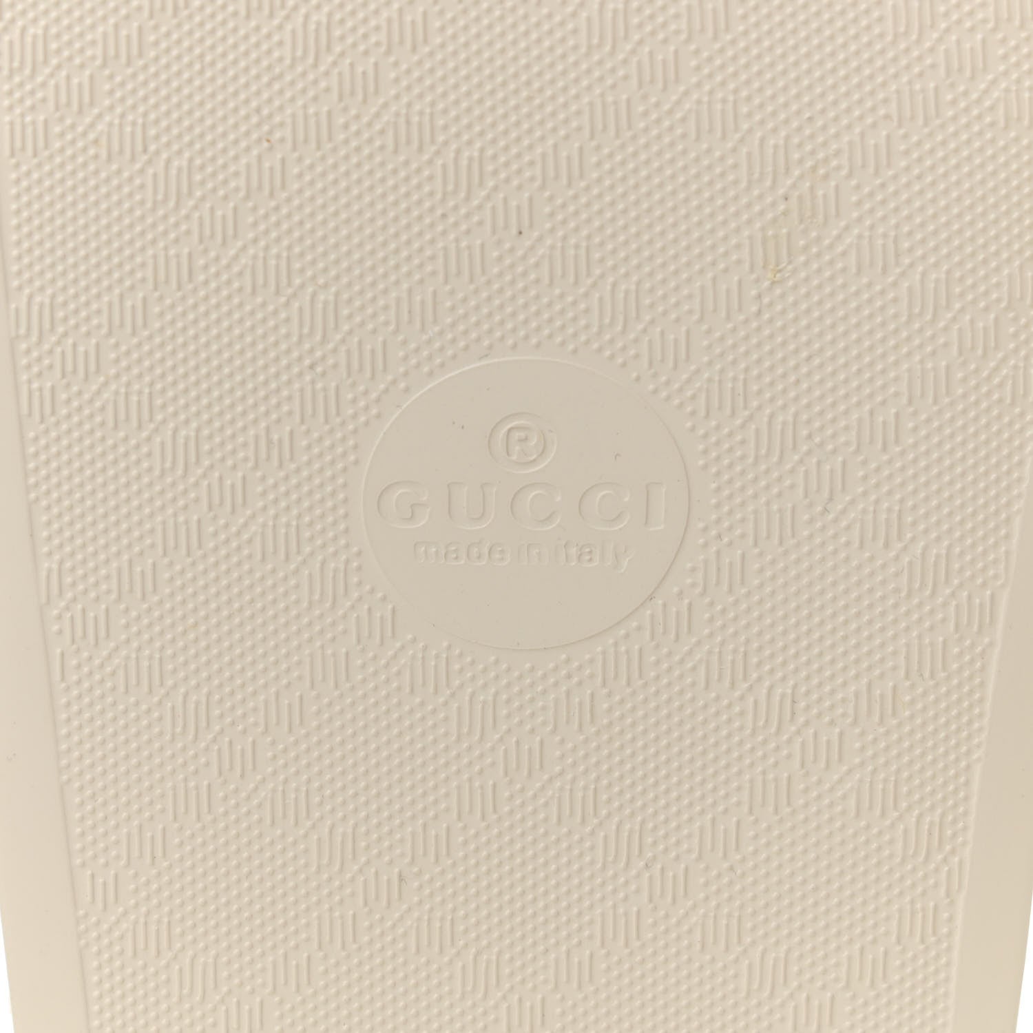 Christian Louboutin GUCCI X KEN SCOTT Rubber Womens Interlocking G Slide Sandals 40 Ivory 8 of 9