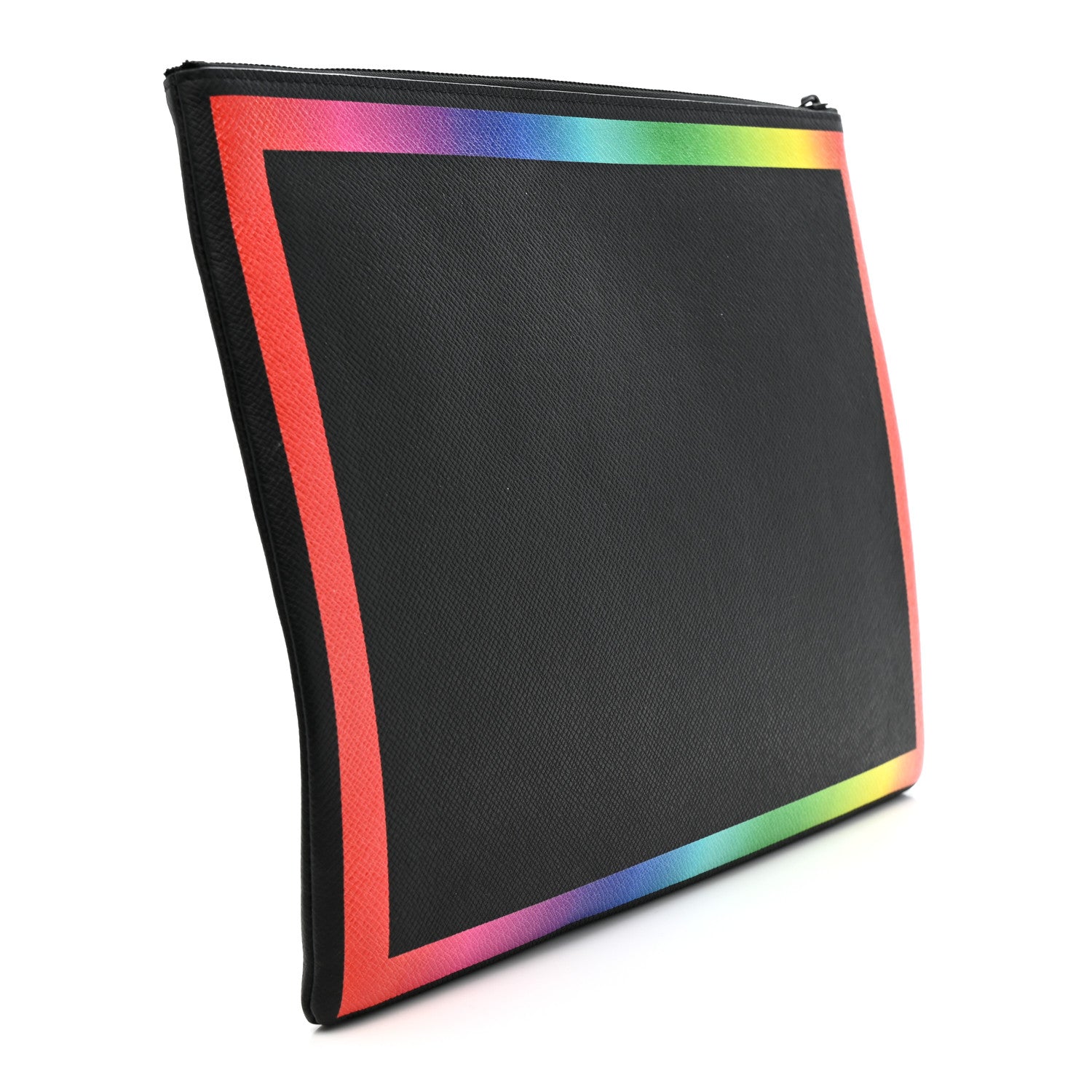 Louis Vuitton Taiga Rainbow Pochette A4 Black 3 of 7