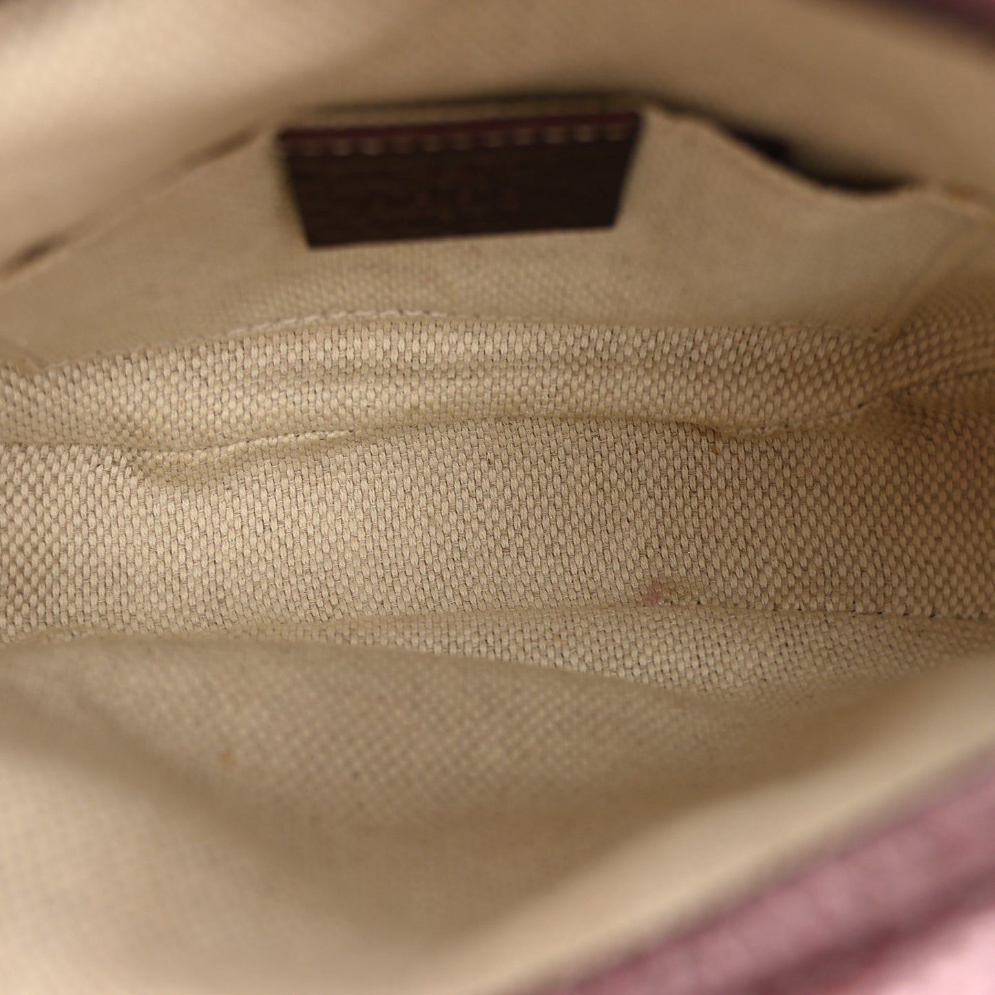 Metallic Pebbled Calfskin Mini Soho Chain Bag Purple
