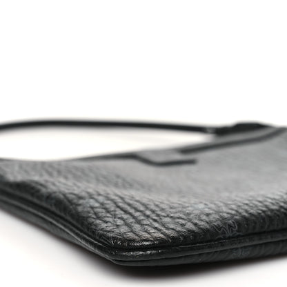 MCM Visetos Liz Shopper Tote Pouch Black 9 of 12
