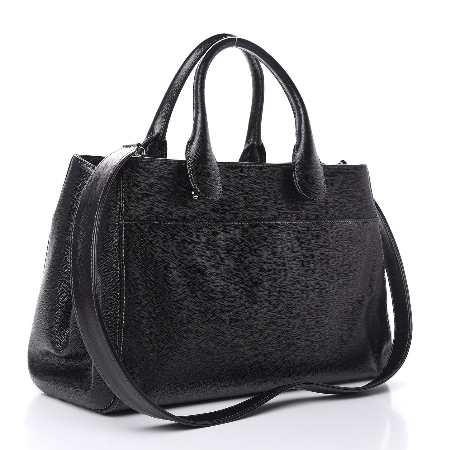 Caviar Cerf Executive Shopper Tote Black