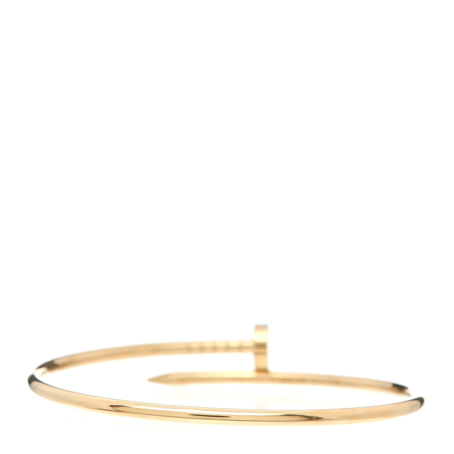 Cartier 18K Yellow Gold Small Juste Un Clou Bracelet 16 3 of 5