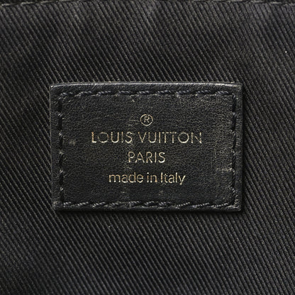 Louis Vuitton Damier Ebene Odeon Tote MM Black 6 of 12