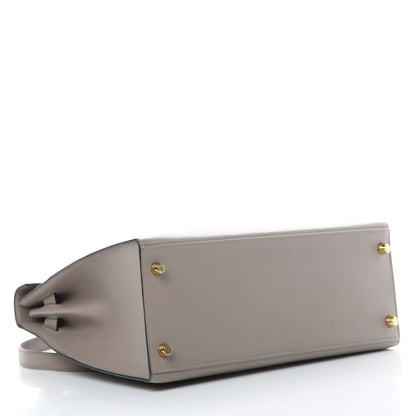 Hermes Epsom Kelly Sellier 28 Gris Asphalte 4 of 11