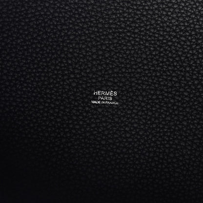 Hermes Taurillon Clemence Picotin Lock 22 MM Black 6 of 11