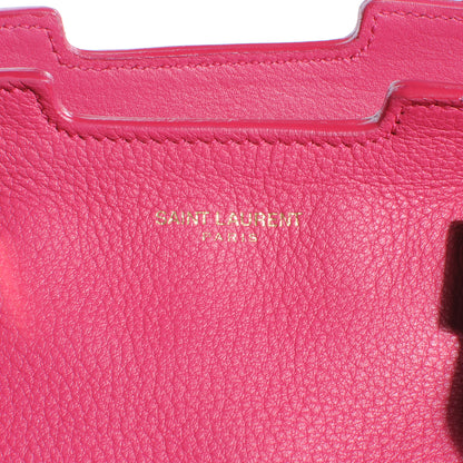 Saint Laurent Leather Petit Cabas Y Chyc Tote Fuchsia 5 of 8