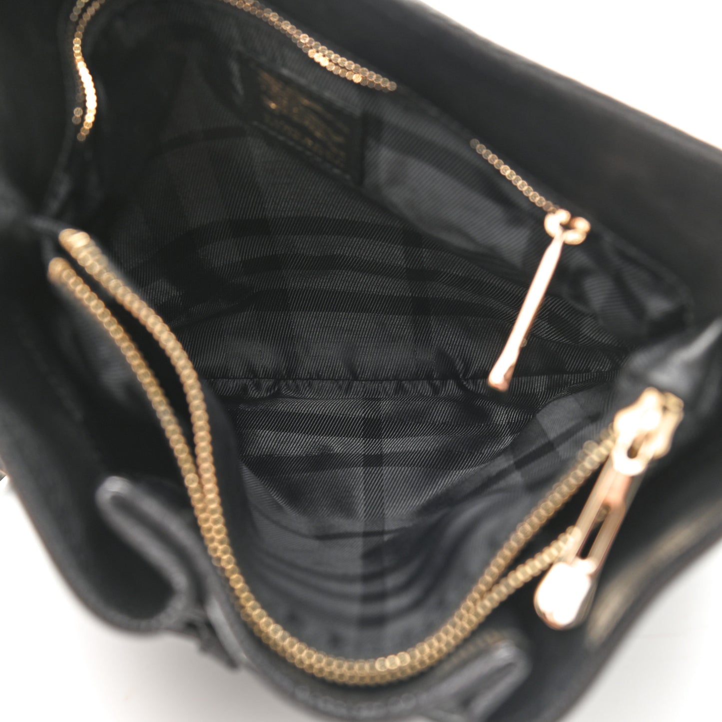 Calfskin Crossbody Bag Black