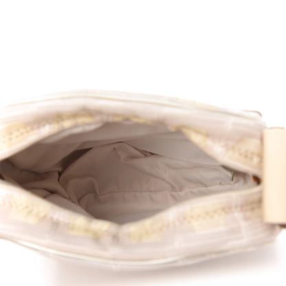 Chanel Nylon Travel Crossbody Bag Light Gold 5 of 9
