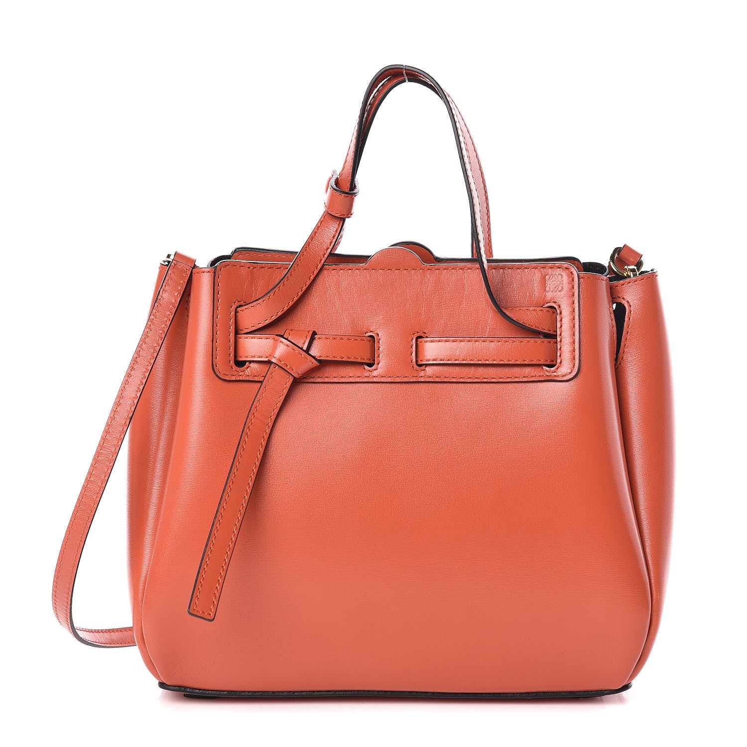 Loewe Calfskin Mini Lazo Tote Orange 1 of 9