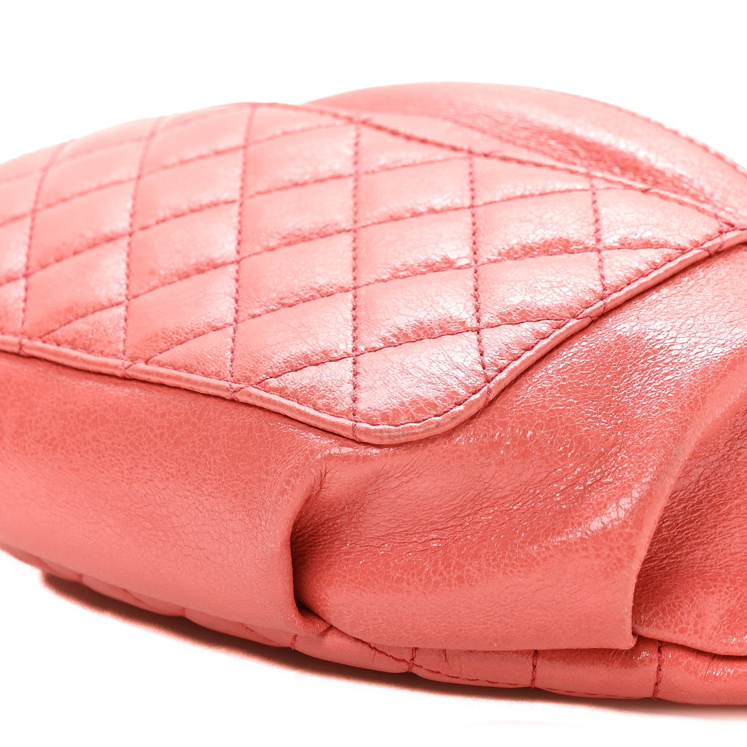 Chanel Lambskin Bi Quilted Waist Bag Fanny Pack Pink 10 of 10