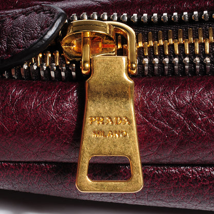 Prada Vitello Daino Hobo Amaranto 10 of 10