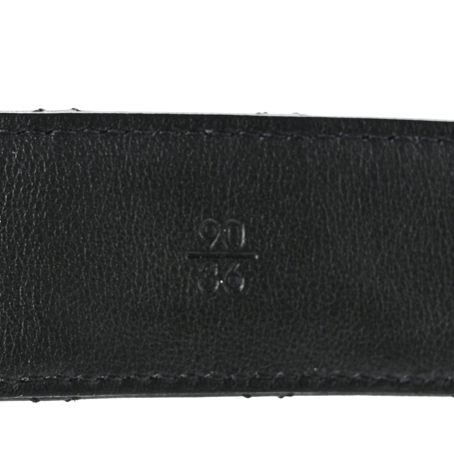 Calfskin Quilted CC Chain Belt 80 32 Black