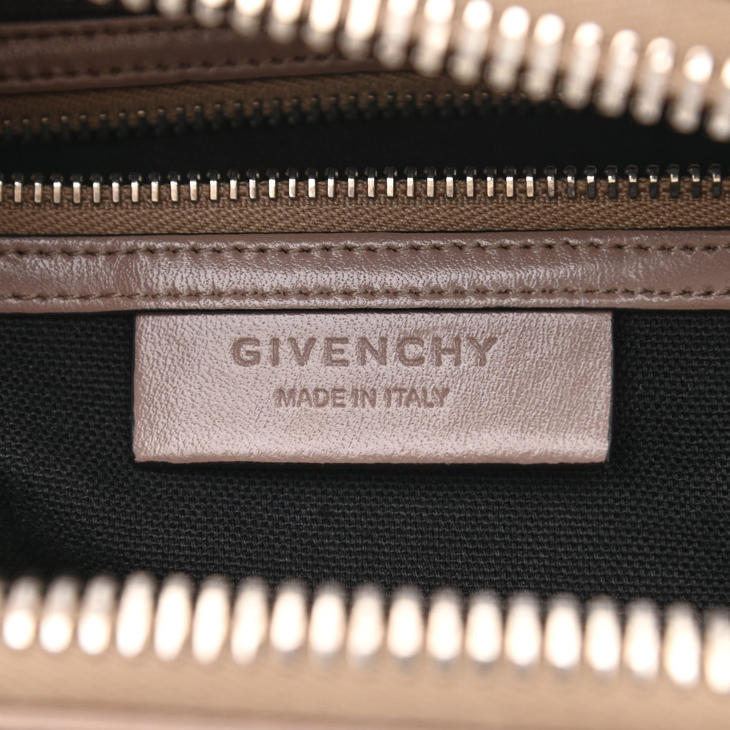 Givenchy Shiny Lord Calfskin Small Antigona Sand 6 of 10