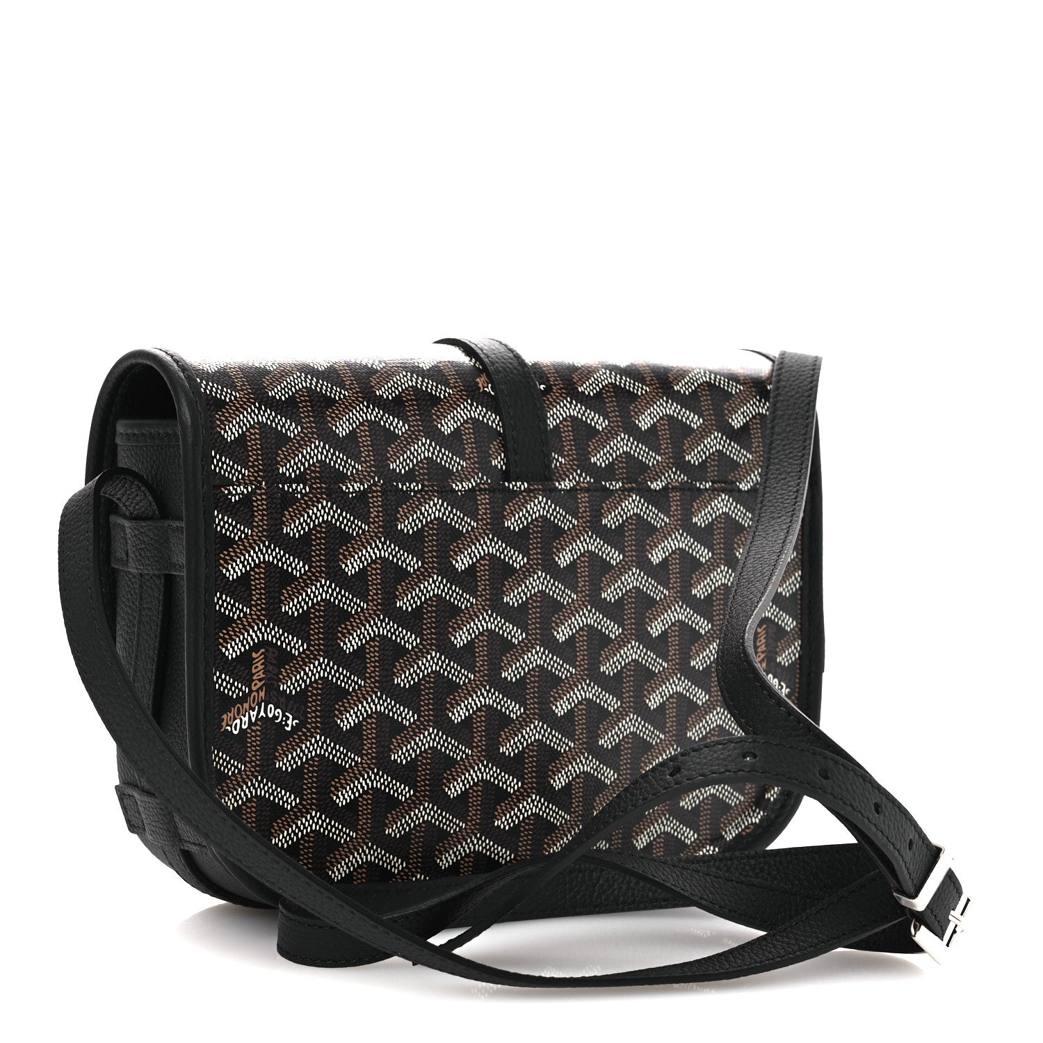 Goyard Goyardine Belvedere II PM Messenger Bag Black 3 of 10