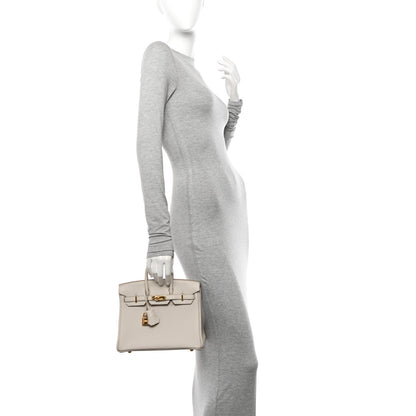 Hermes Togo Birkin 25 Beton 2 of 11
