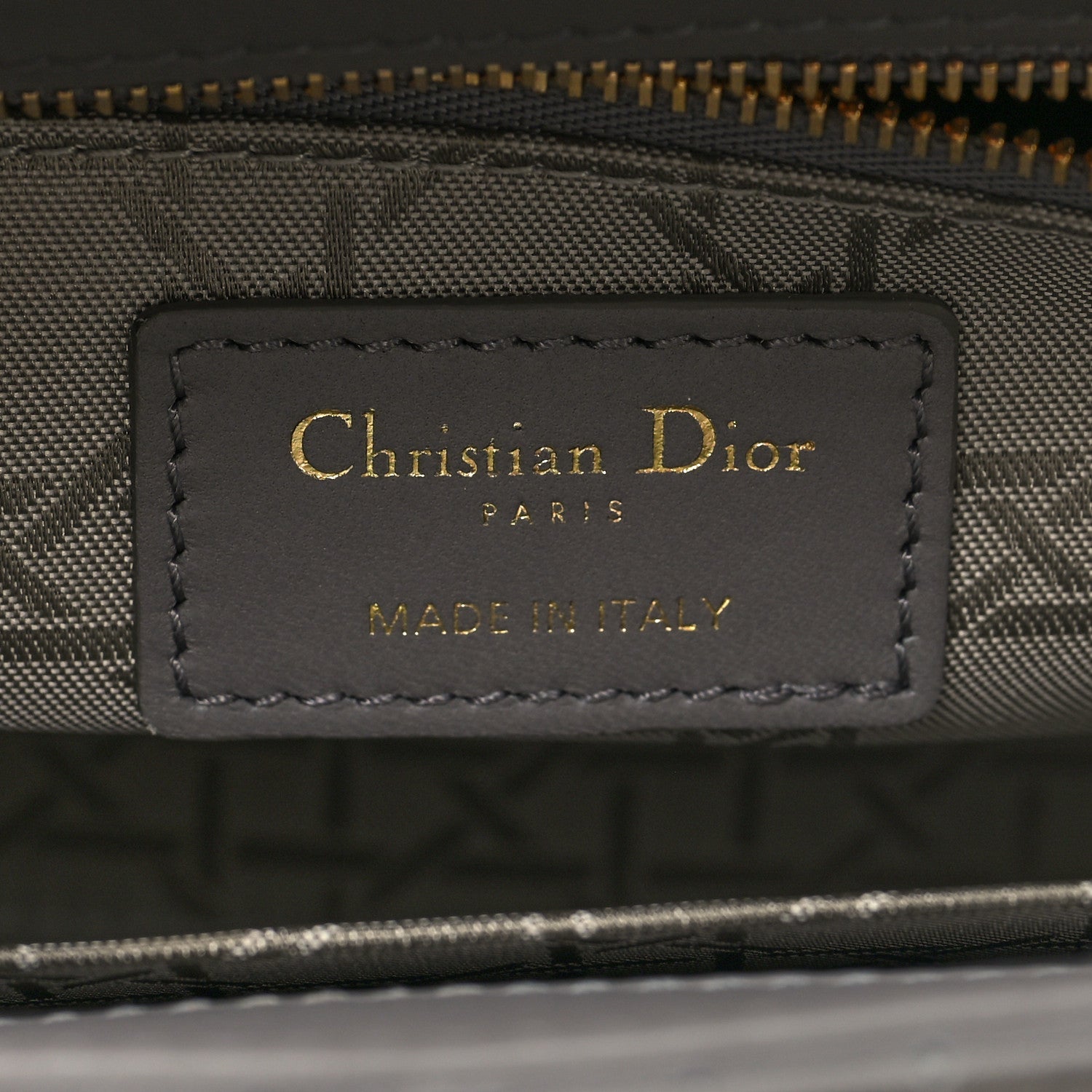 Christian Dior Lambskin Cannage Small My ABCDior Lady Dior Grey 6 of 11