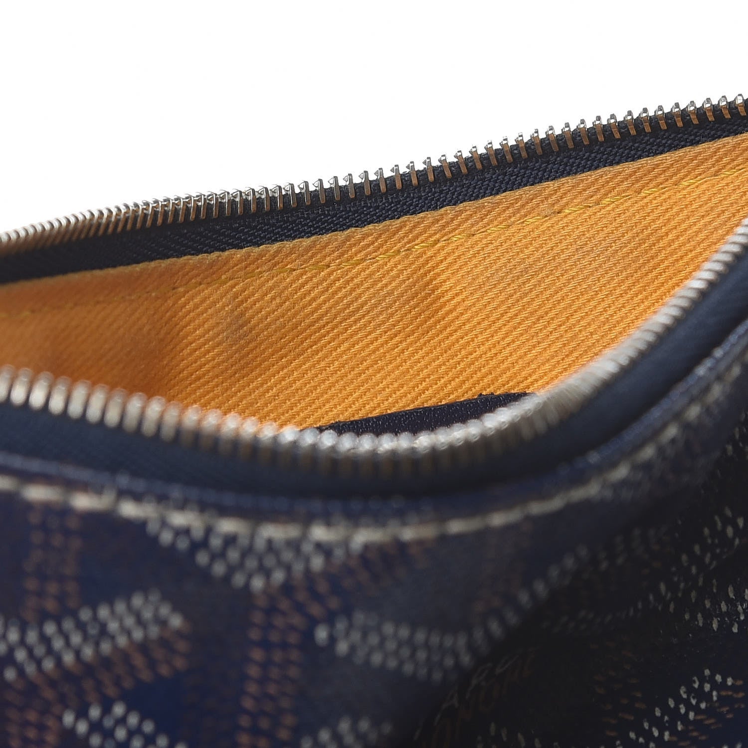 Goyard Goyardine Mini Senat Pochette Navy 8 of 10