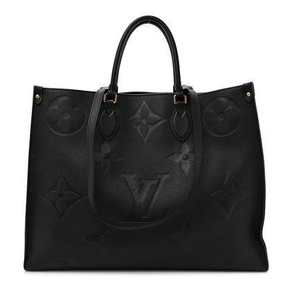 Louis Vuitton Empreinte Monogram Giant Onthego GM Black 1 of 15
