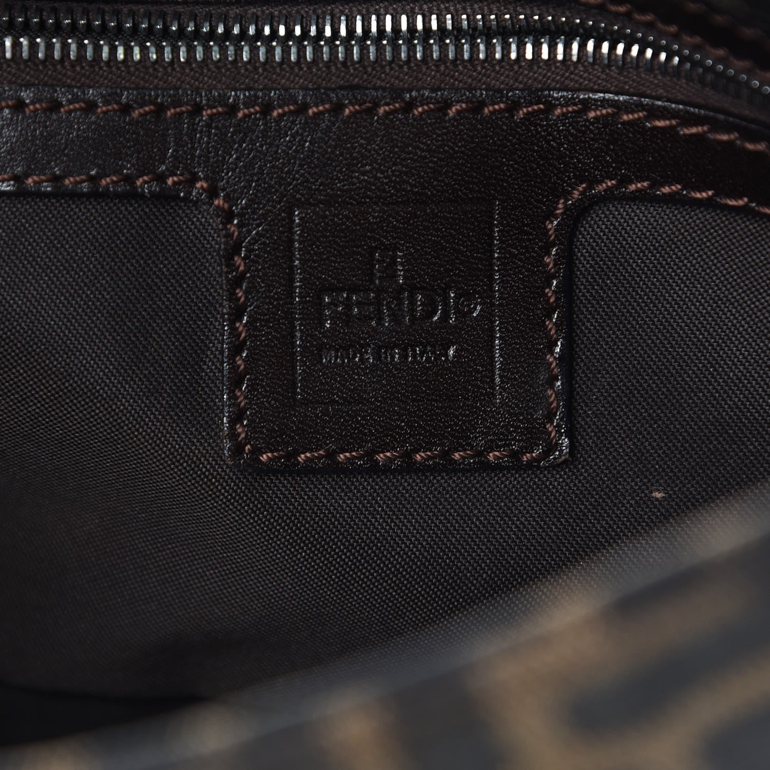 Fendi Zucca Baguette Tobacco 6 of 7