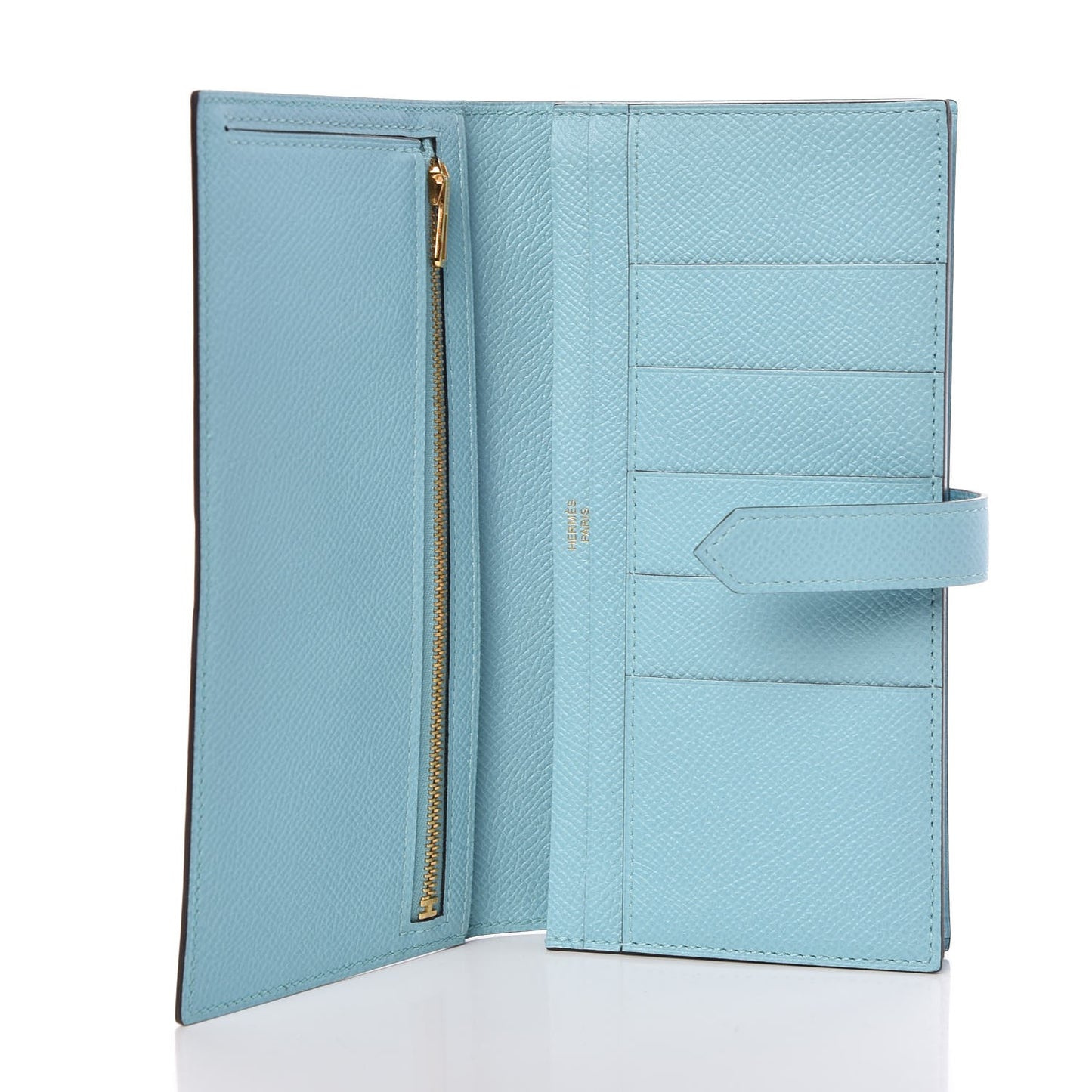 Epsom Bearn Gusset Wallet Bleu Atoll