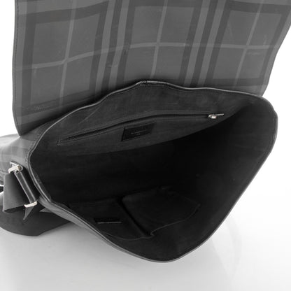 Burberry Smoked Check Messenger Bag 5 of 12