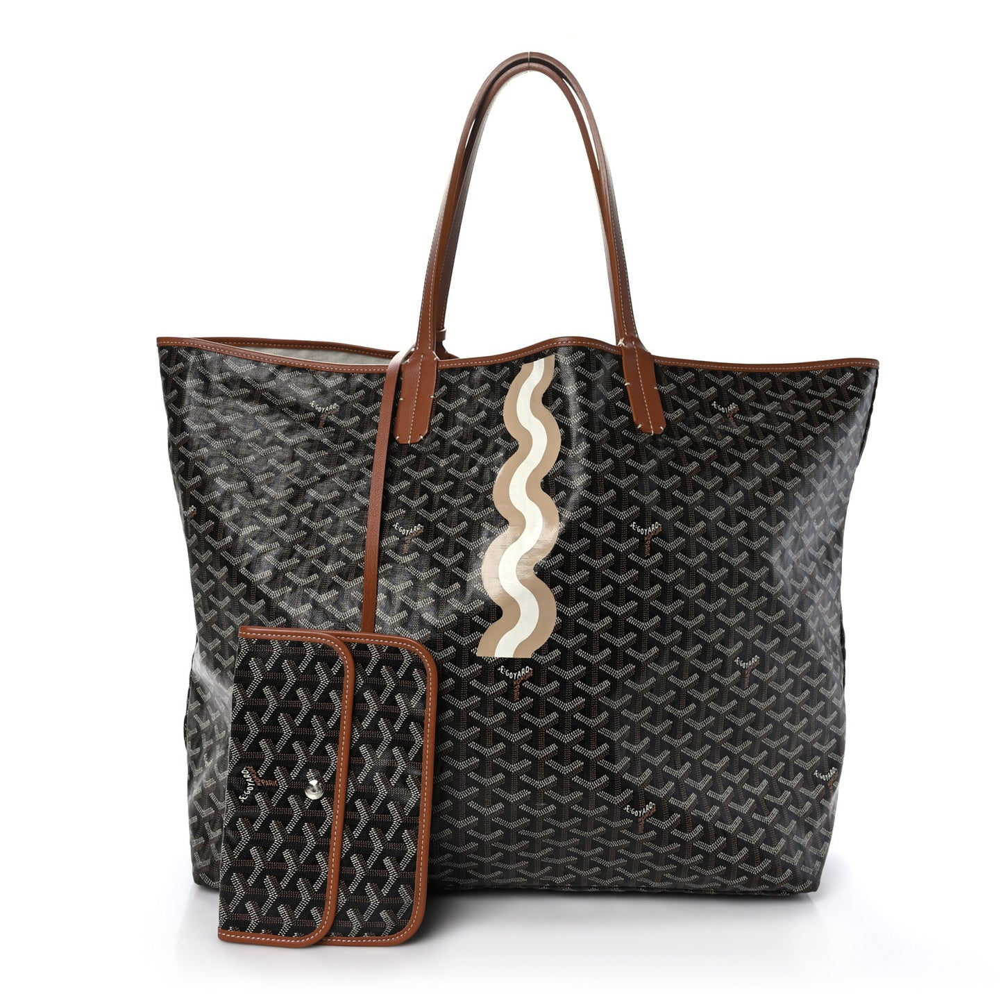 Goyardine Saint Louis XXL Black Gold