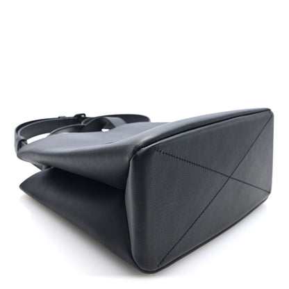 Louis Vuitton Calfskin Mini Shopper Tote  Black 3 of 8