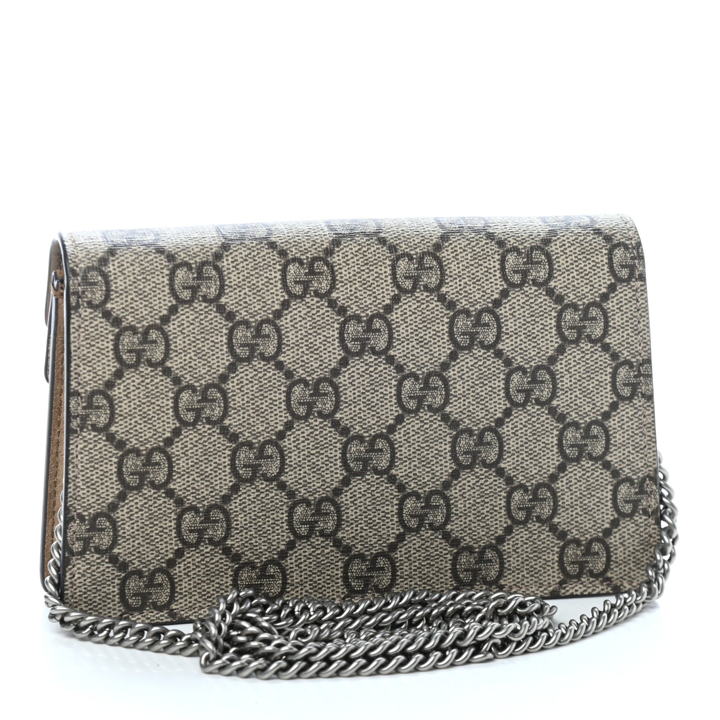 GG Supreme Monogram Super Mini Dionysus Shoulder Bag Taupe