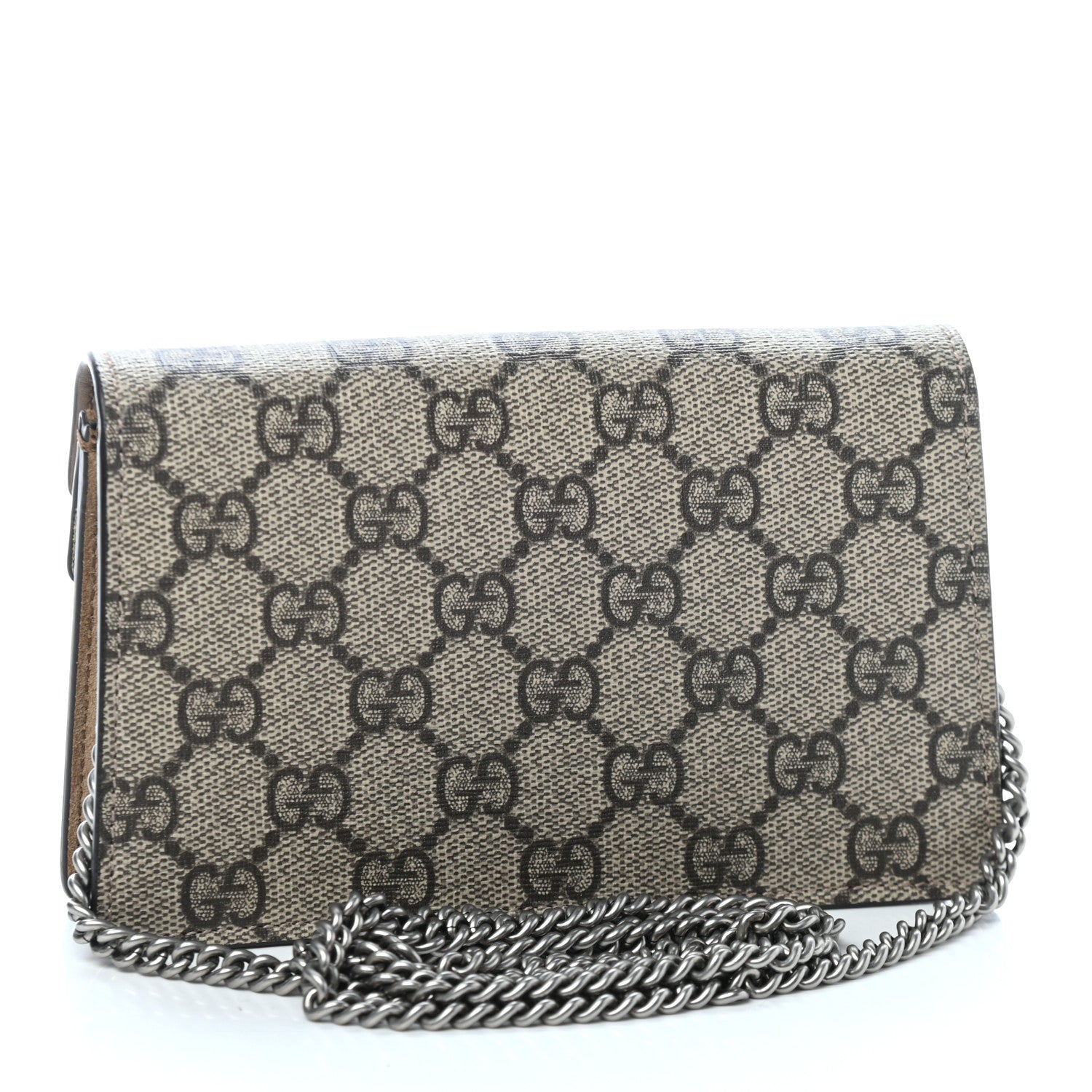 Gucci GG Supreme Monogram Super Mini Dionysus Shoulder Bag Taupe 3 of 5