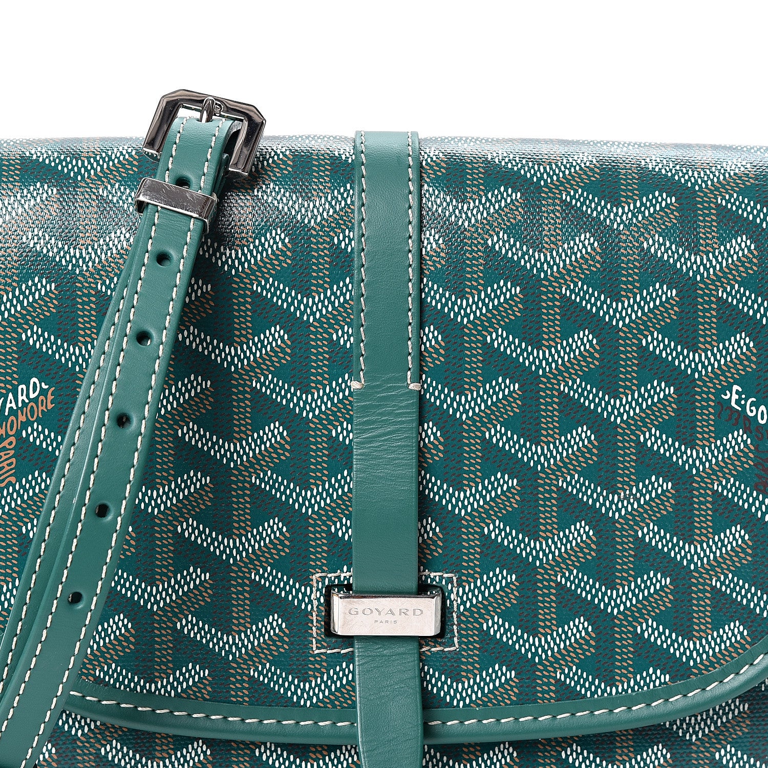 Goyard Goyardine Belvedere II PM Messenger Bag Green 6 of 10