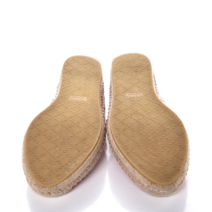 Gucci Guccissima Signature Espadrilles 38.5 Rose Baby Candy 5 of 11