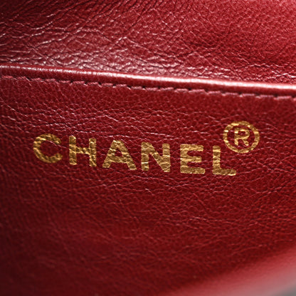 Chanel Lambskin Chevron Quilted Mini Square Flap Black 6 of 12