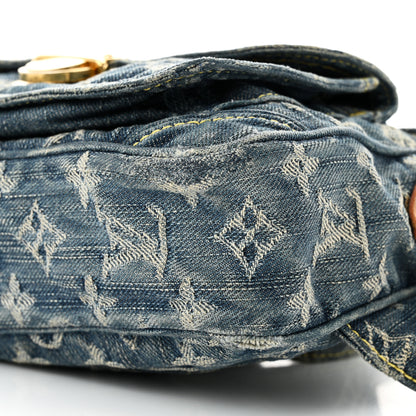 Louis Vuitton Monogram Denim Bum Bag Blue 9 of 12