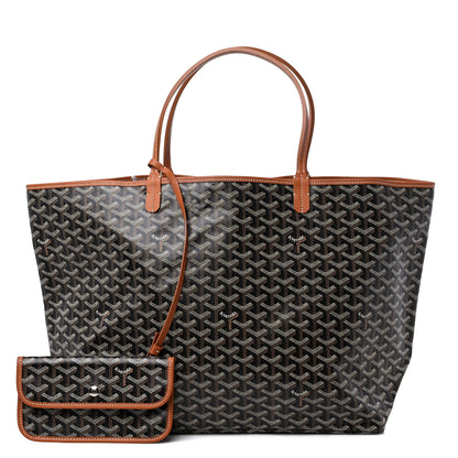 Goyard Goyardine Saint Louis GM Black Gold 1 of 10